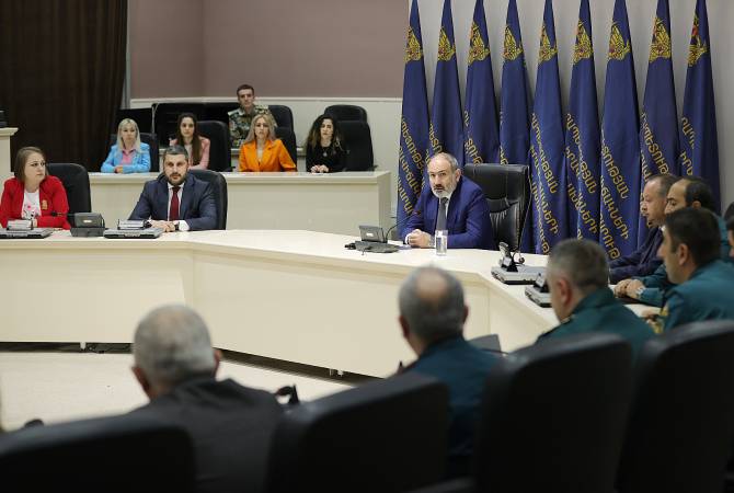 Armen Pamboukhchyan le nouveau ministre arménien des Situations d’urgence a été présenté par Nikol Pachinian au ministère
