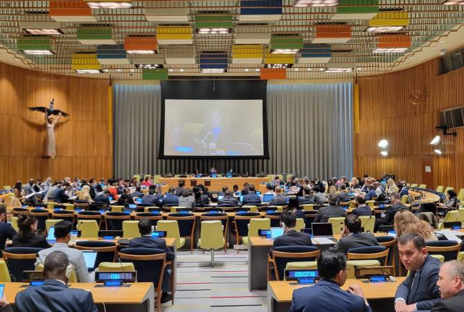 L&rsquo;Arménie élue membre du Comité chargé des organisations non gouvernementales de l&rsquo;ONU