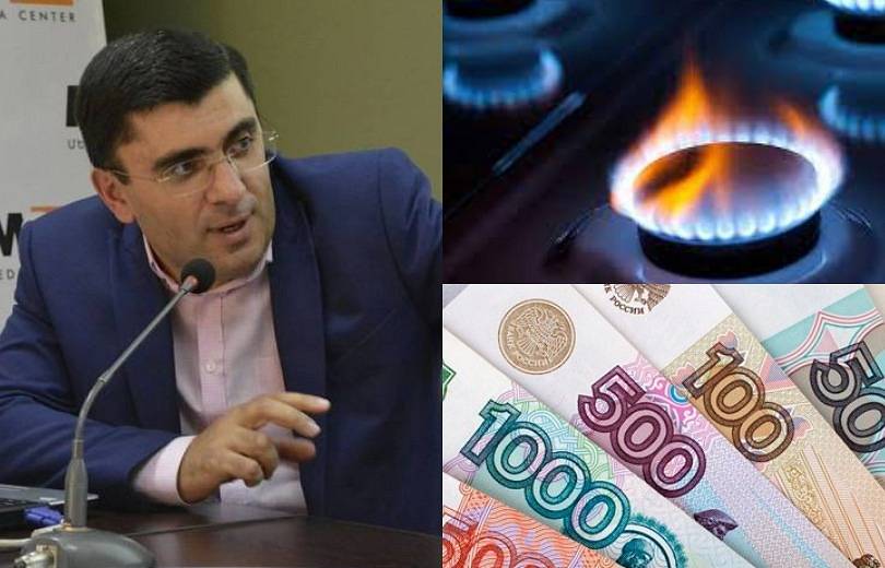 L&rsquo;Arménie a commencé à payer le gaz russe en roubles indique le ministre arménien de l’Economie