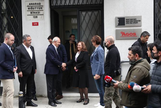 Kemal Kiliçdaroglu a visité la Fondation Hrant Dink à Istanbul: « nous devons trouver les vrais tueurs »