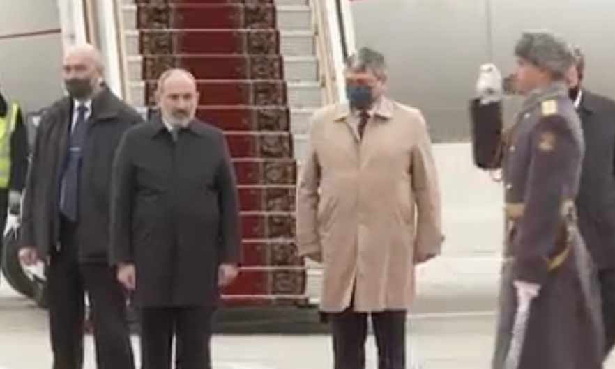 Nikol Pachinian en viste en Russie