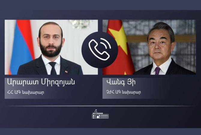 Les ministres des Affaires étrangères d’Arménie et de Chine expriment leur volonté d&rsquo;approfondir les relations arméno-chinoises