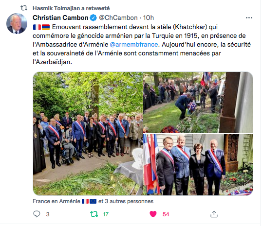 Christian Cambon : rassemblement à Saint-Mandé