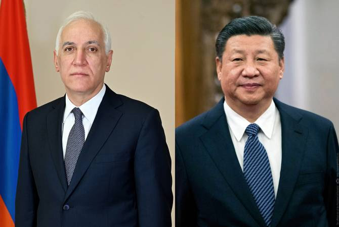 Xi Jinping attache de l&rsquo;importance au développement des relations avec l&rsquo;Arménie