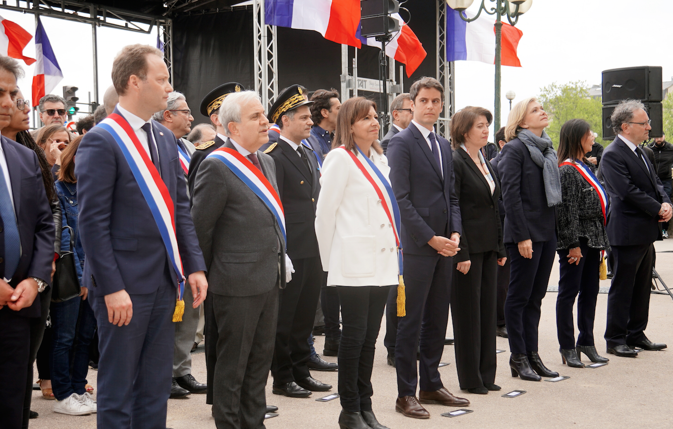 La commémoration en images