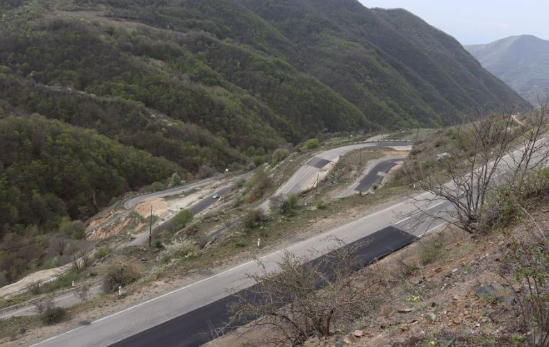 Des travaux d&rsquo;amélioration sont en cours sur la route nationale Stepanakert-Goris