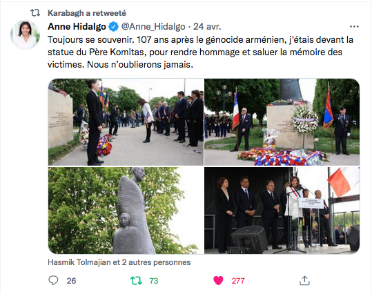 Anne Hidalgo : Nous n&rsquo;oublierons jamais