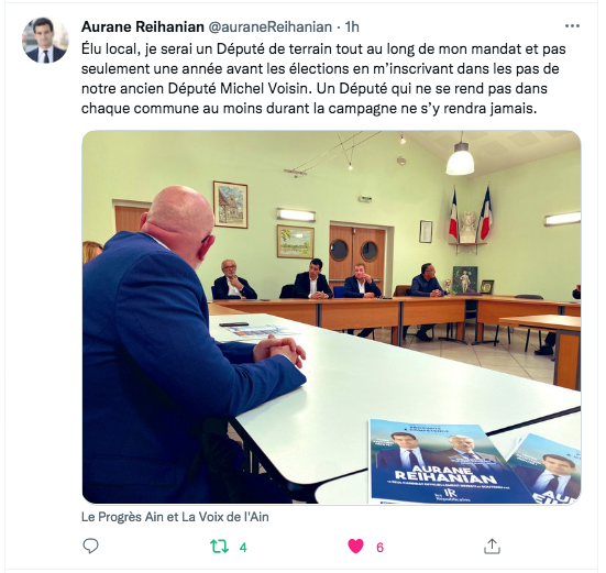 Aurane Reihanian : je serai un député de terrain