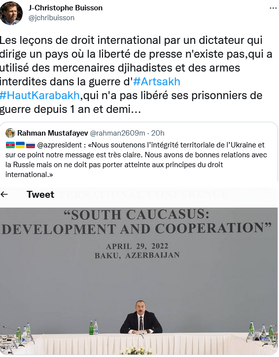 J.C. Buisson : les leçons de droit international par un dictateur