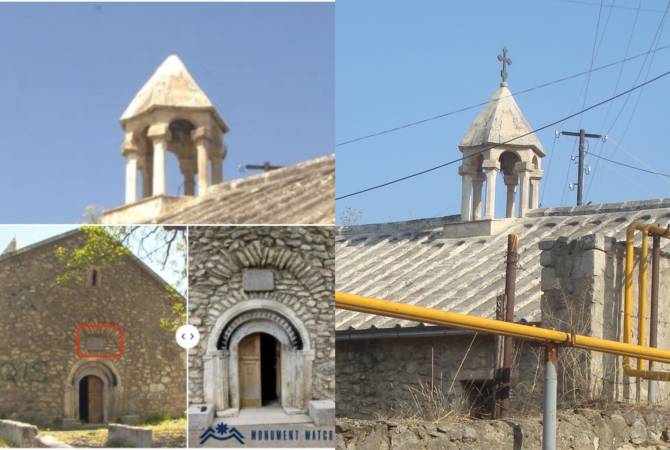 L&rsquo;Arménie condamne fermement la profanation de l&rsquo;église de la Sainte Résurrection à Hadrout par l&rsquo;Azerbaïdjan