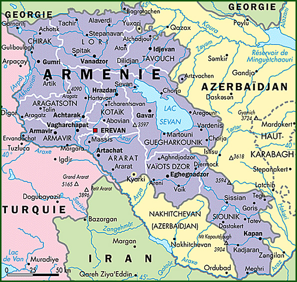 Ararat Mizrzoyan: l’Arménie ne craint pas de ne pas se trouver sur sur des cartes de différentes époques
