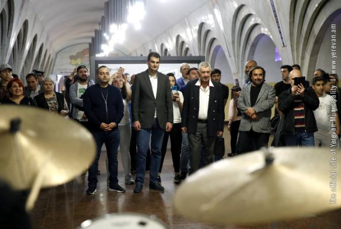 La mairie d&rsquo;Erevan accueille des maîtres du jazz arménien et des musiciens de jazz de renommée mondiale sont arrivés en Arménie