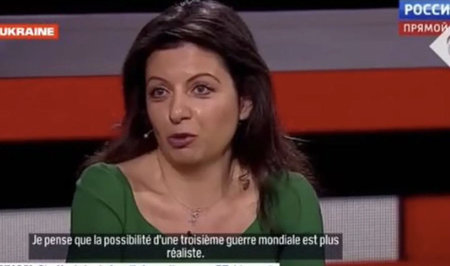 Margarita Simonian directrice de Russia Today: Guerre en Ukraine : « l&rsquo;attaque nucléaire est le scénario le plus probable »j