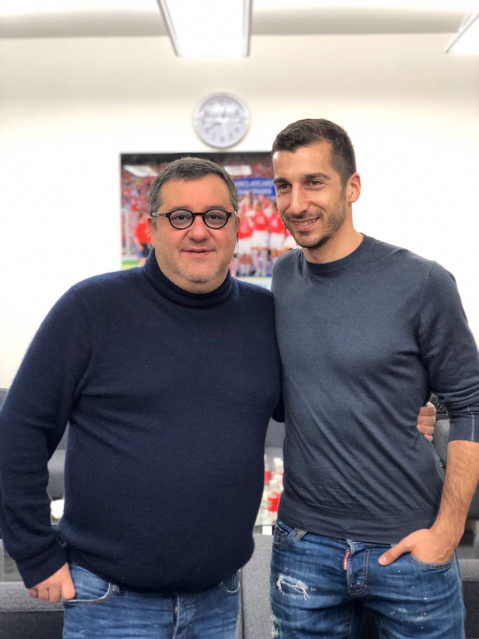 Henrik Mkhitaryan après la disparition de Mino Raiola: Tu vas me manquer mon agent, mon meilleur ami, ma famille