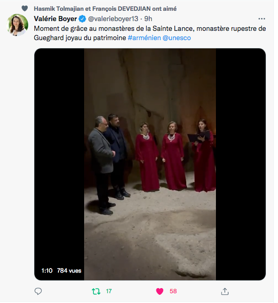 Valérie Boyer : Moment de grâce à Gueghard