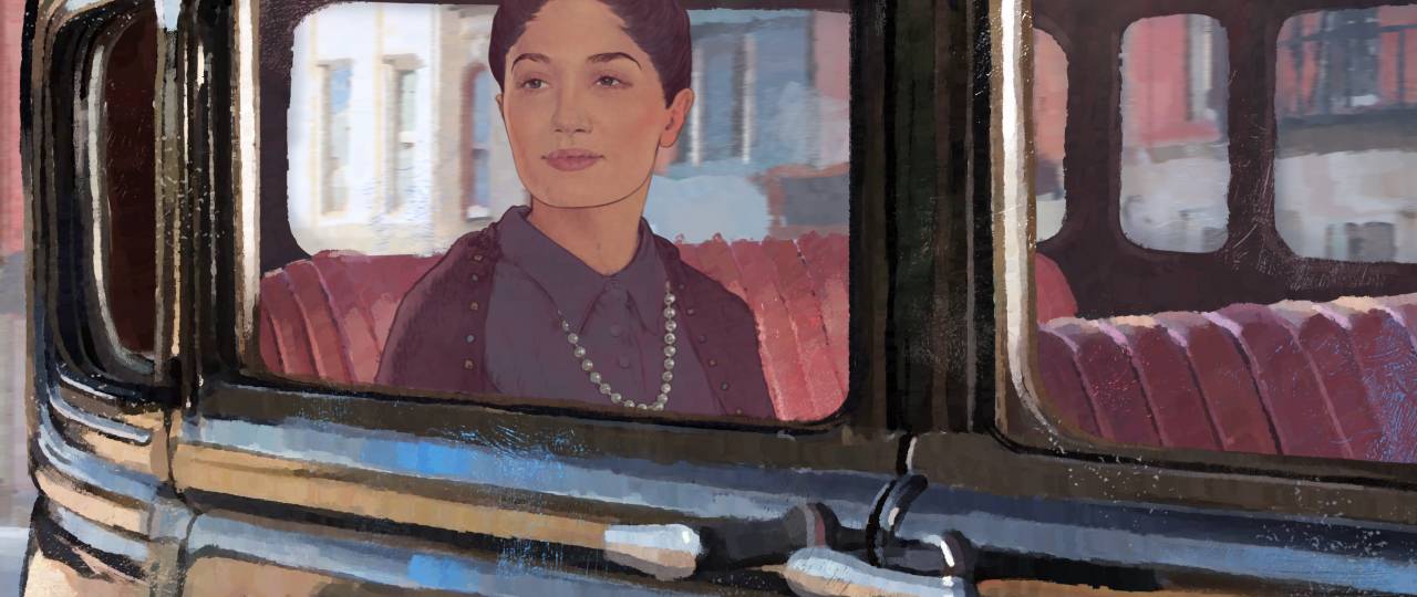 Un dessin animé sur une rescapé du génocide