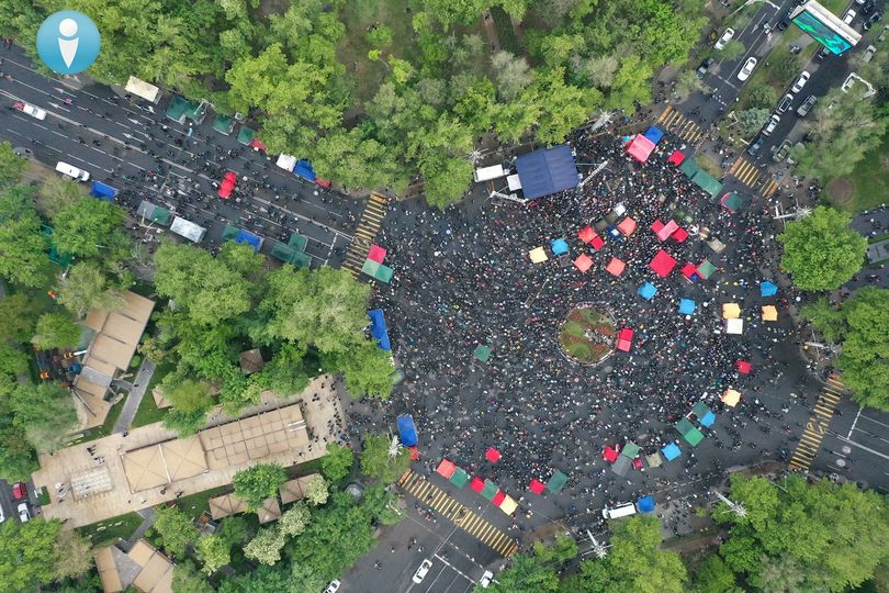 7700 manifestants hier sur la place de France selon l&rsquo;ONG