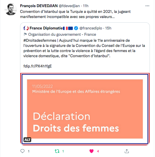 F Devedjian : l&rsquo;incompatibilité de la convention d&rsquo;Istanbul