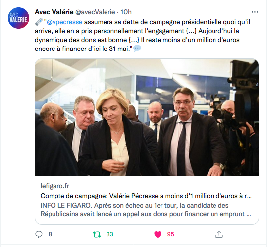 Avec Valérie : la campagne de dons continue