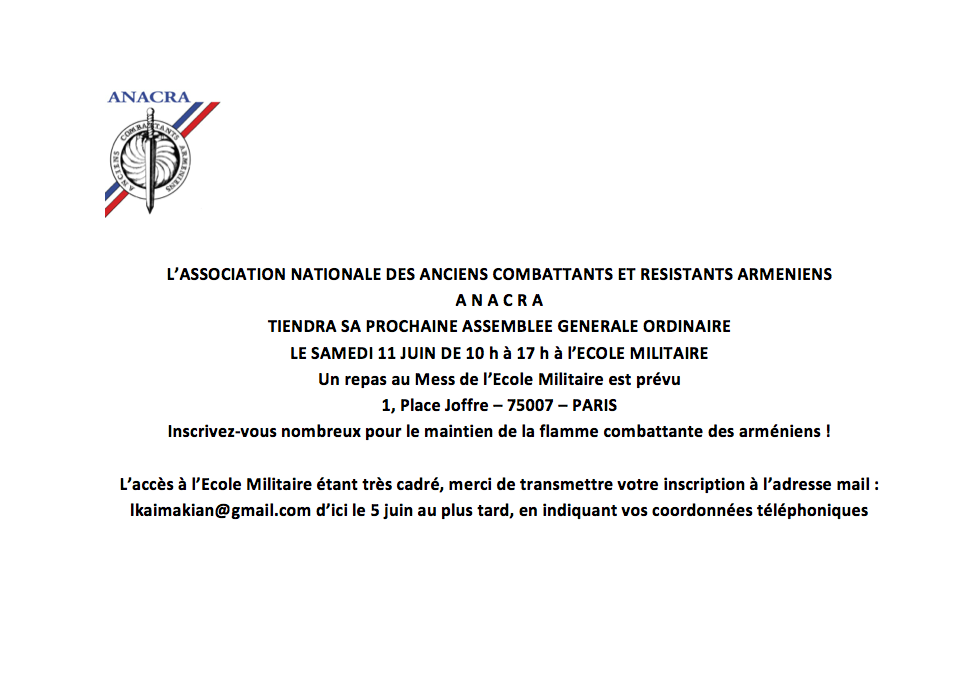 Assemblée Générale Ordinaire
