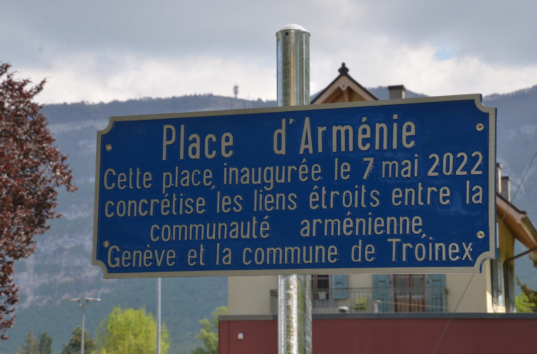 Inauguration de la « Place d’Arménie »
