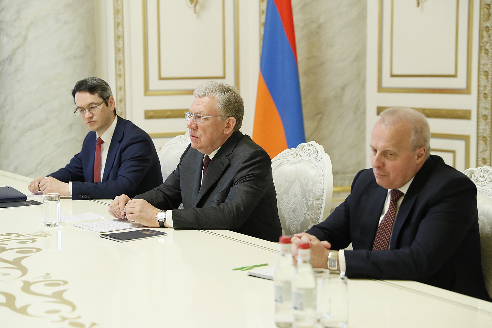 Le Premier ministre Pashinyan a rencontré Alexei Kudrin, Président de la Chambre des comptes de la Fédération de Russie