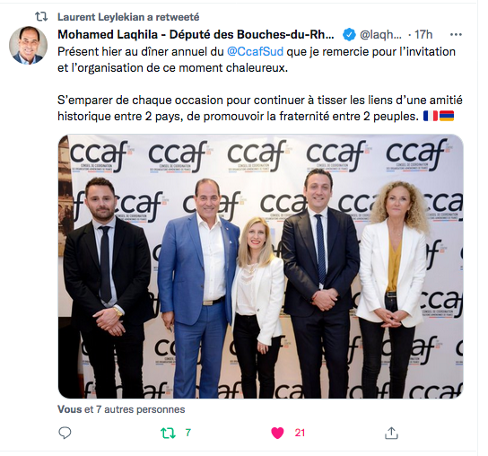 Mohamed Laqhila : Merci au CCAF