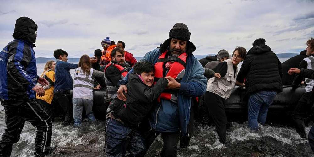 Dix-neuf ressortissants turcs échoués sur une île grecque