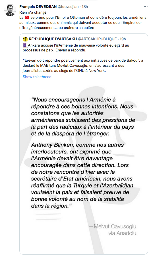 François Devedjian : La Turquie se prend pour l&rsquo;Empire Ottoman