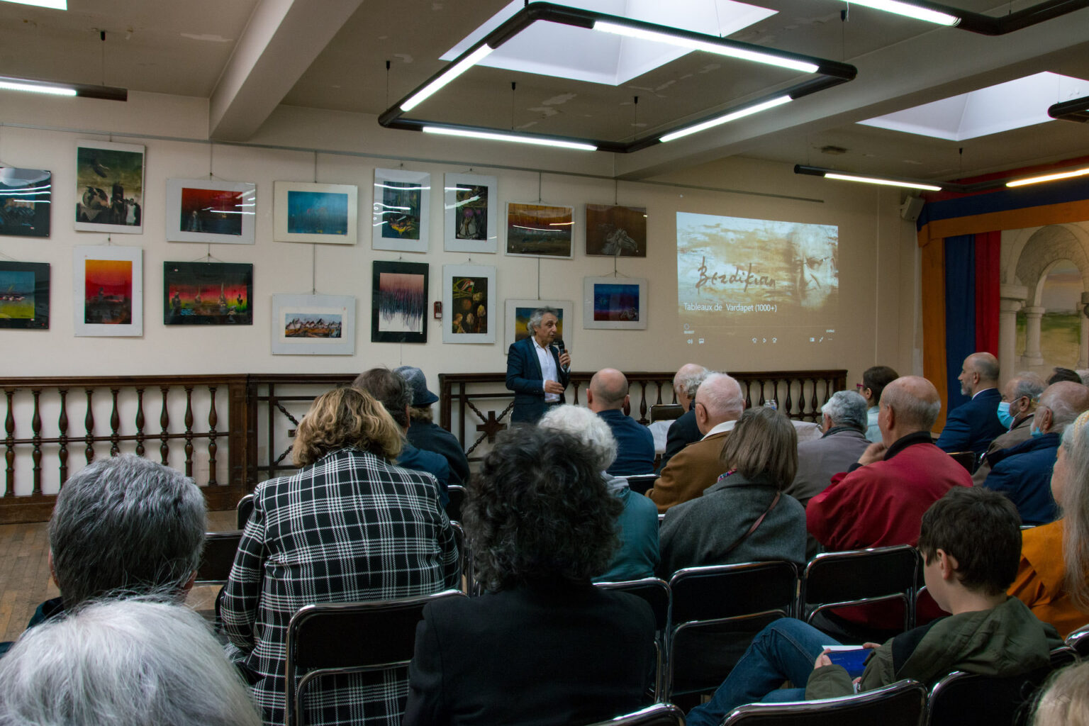 Soirée dédiée au vardapet Jacques-Haroutioun Bezdikian, un grand homme d&rsquo;Eglise, érudit Arménien, scientifique et peintre