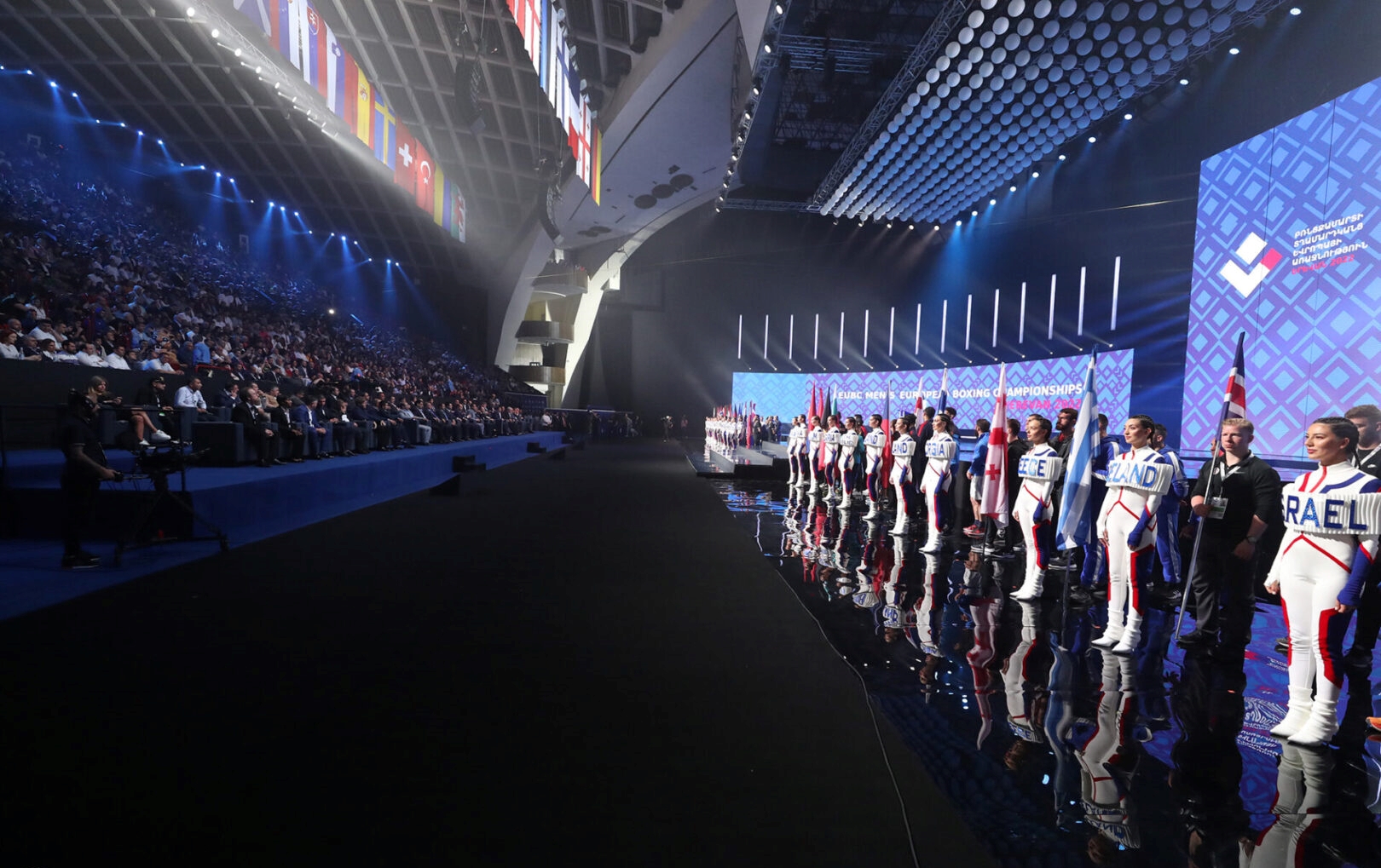 La Cérémonie d’ouverture du championnat d&rsquo;Europe de boxe s’est déroulée aujourd’hui à Erévan (Arménie)
