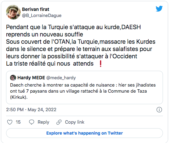 Bérvivan FIrat : Pendant que la Turquie s&rsquo;attaque aux Kurdes
