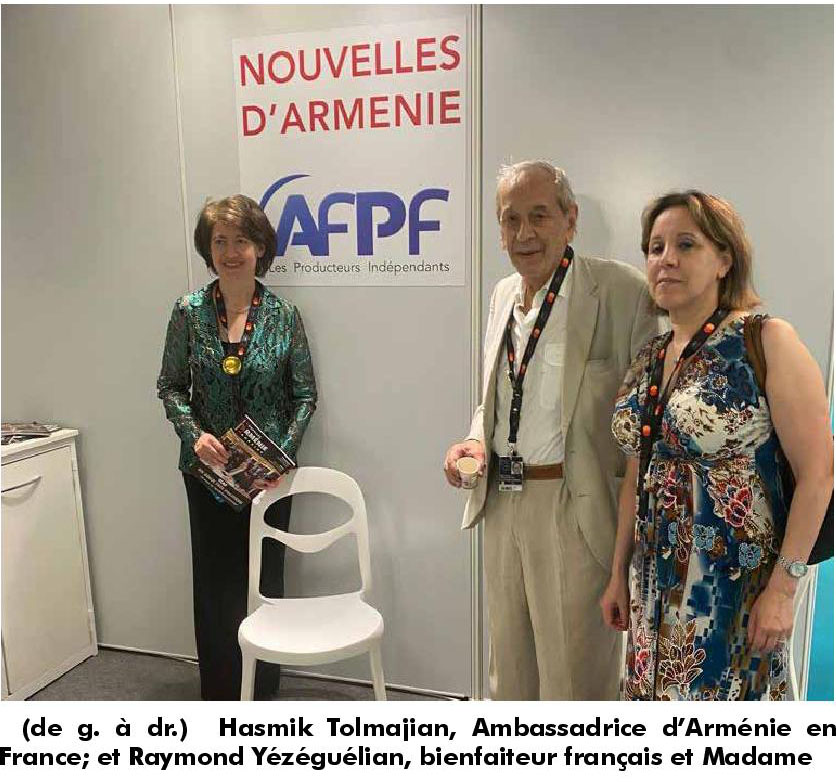 Stand de Nouvelles d&rsquo;Arménie Magazine