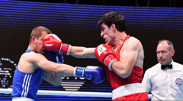 Hovhannes Bachkov (63,5 kg) est en demi-finale il s’est assuré d’une médaille pour l’Arménie lors des championnats d’Europe de boxe qui se déroulent à Erévan