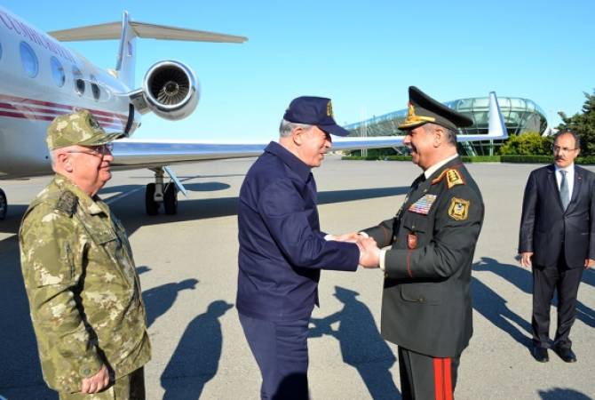 Le ministre turc de la Défense est en visite de travail en Azerbaïdjan