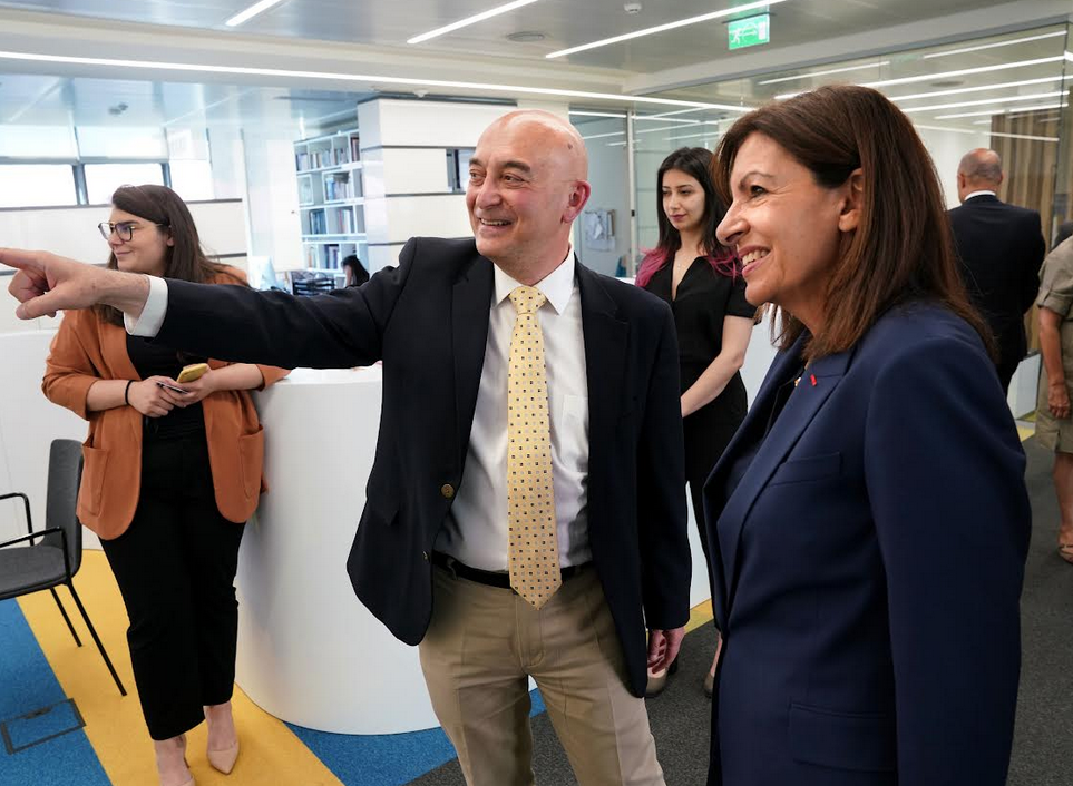 La visite d&rsquo;Anne Hidalgo à l&rsquo;UGAB