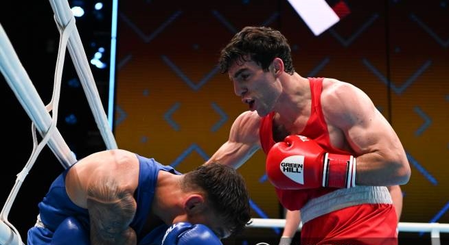 Hovhannes Bachkov (63,5 kg) est en finale l’Arménie a déjà 3 finalistes aux Championnats d’Europe de boxe qui se déroulent à Erévan