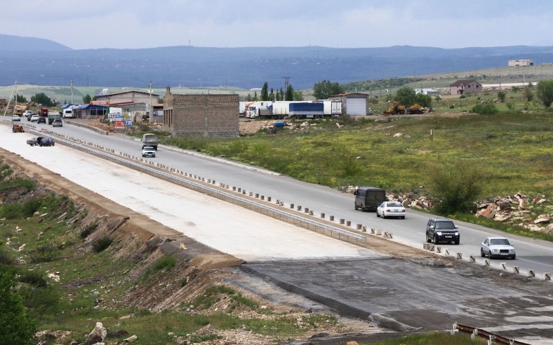 En 10 ans, seulement 5 à 6% de la route Nord-Sud de 560 km traversant l’Arménie a été réalisé