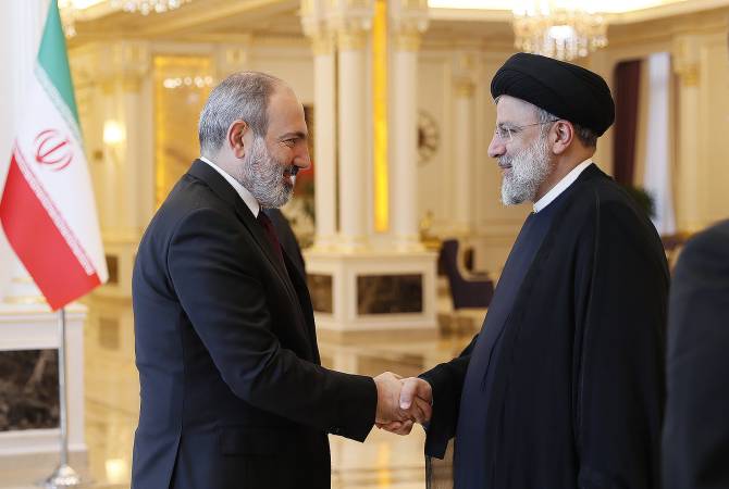 Entretien téléphonique entre le Premier ministre arménien Nikol Pachinian et le Président de l’Iran, Ebrahim Raïssi