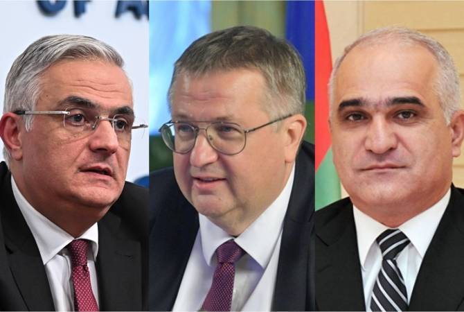 Le groupe de travail des Vice-premiers ministres Arménie-Russie-Azerbaïdjan s&rsquo;est tenue à Moscou