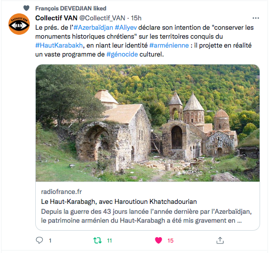 Collectif Van : génocide culturel