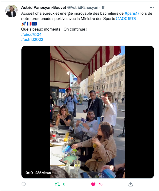 Astrid Panosyan : accueil chaleureux des bacheliers