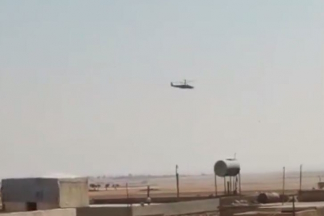 Des Ka-52 russes repérés dans la zone d&rsquo;accumulation de milliers de terroristes turcs