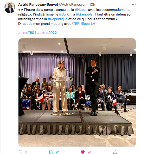 Astrid Panosyan : pour une défense instransigeante de la République