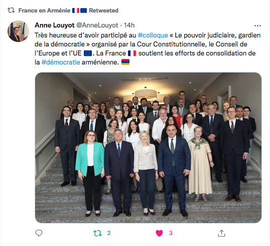 Anne Louyot : bon colloque sur le pouvoir judiciaire