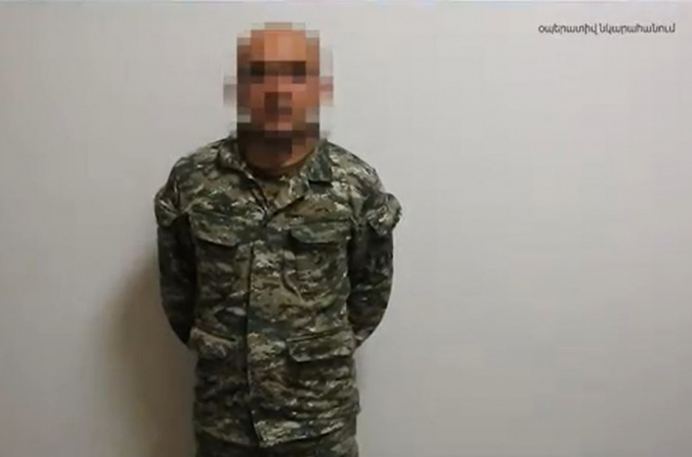 Arrestation par le Service de sécurité de l’Artsakh d’un militaire Arménien qui avait pour 1 550 dollars transmis à l’ennemi des données secrètes