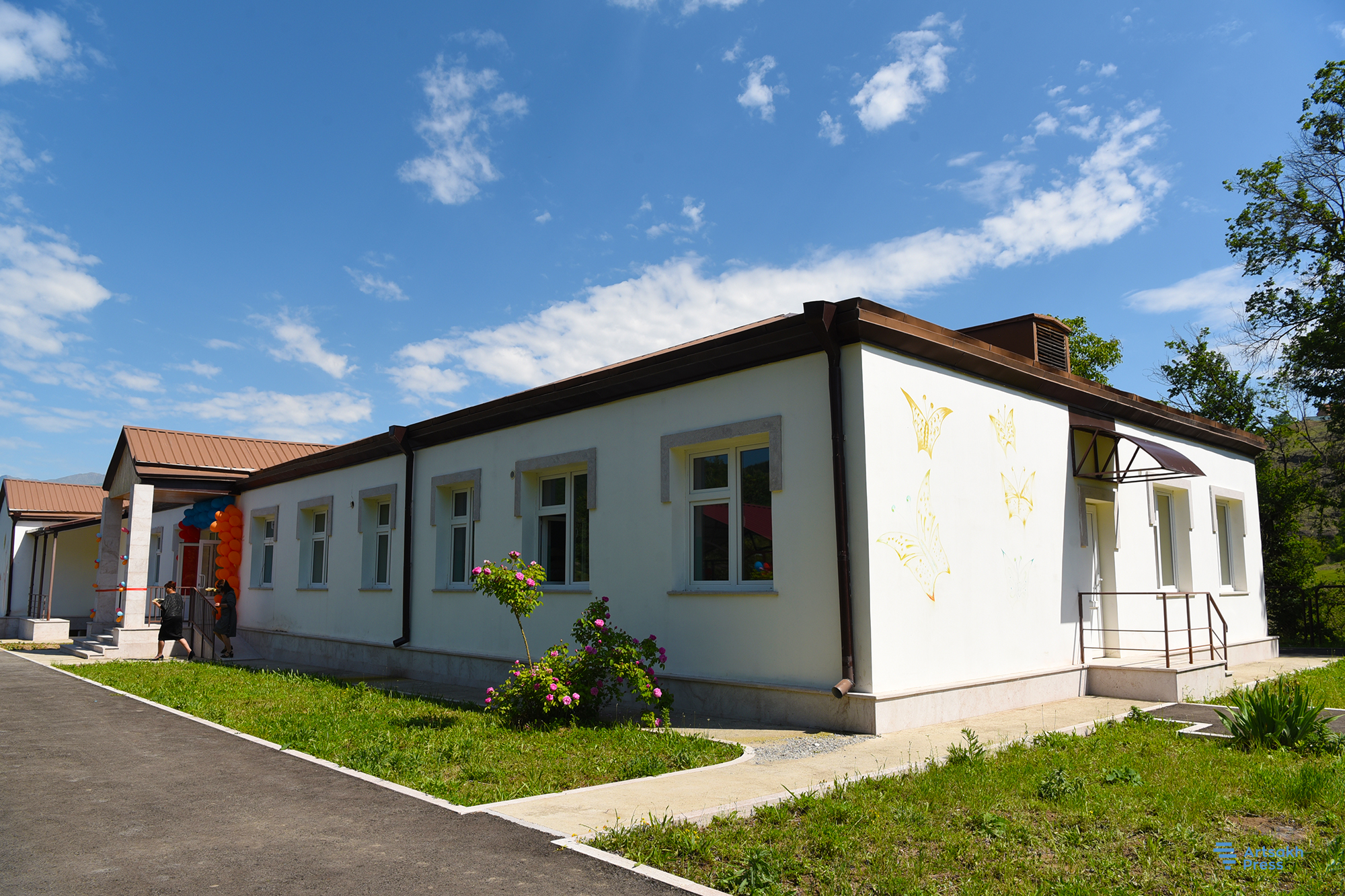 Construction de logements en cours à Vaghuhas