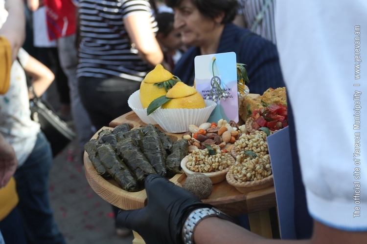 Le festival « Food Fest » des spécialités de la cuisine arménienne s&rsquo;est tenu hier à Erevan