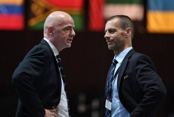 Les présidents de la FIFA et de l’UEFA vont se rendre en Arménie le 15 et 16 juin