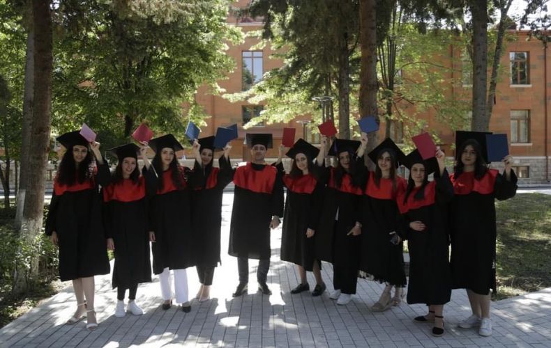 Cérémonie de remise de diplômes à l&rsquo;Université d&rsquo;État d&rsquo;Artsakh